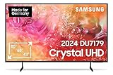 Samsung Crystal UHD 4K DU7179 Fernseher 50 Zoll, Samsung TV mit PurColor, 4K Upscaling, Crystal Prozessor 4K, Smart...